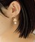 【ear PAPILLONNER】ポンポンフラワーピアス