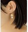 【ear PAPILLONNER】ポンポンフラワーピアス