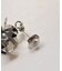 【ear PAPILLONNER】ポンポンフラワーピアス
