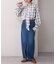 【CIAOPANIC TYPY】【willow】ボウタイ袖シャーリングシャツ