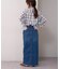 【CIAOPANIC TYPY】【willow】ボウタイ袖シャーリングシャツ