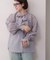 【CIAOPANIC TYPY】【willow】ボウタイ袖シャーリングシャツ