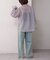 【CIAOPANIC TYPY】【willow】ボウタイ袖シャーリングシャツ