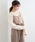【Kastane】B バックリボンカットソートップス