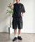 【3点セット】ストレッチナイロンプルオーバーセットアップ