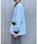 【Ciaopanic】レザー襟切替シャツジャケット