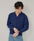 【Kastane】【WHIMSIC】ファインニットスキッパーポロシャツ