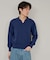 【Kastane】【WHIMSIC】ファインニットスキッパーポロシャツ
