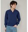 【Kastane】【WHIMSIC】ファインニットスキッパーポロシャツ