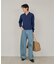 【Kastane】【WHIMSIC】ファインニットスキッパーポロシャツ