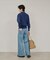 【Kastane】【WHIMSIC】ファインニットスキッパーポロシャツ