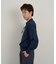 【Kastane】【WHIMSIC】ファインニットスキッパーポロシャツ
