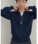 【Kastane】【WHIMSIC】ファインニットスキッパーポロシャツ