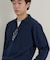 【Kastane】【WHIMSIC】ファインニットスキッパーポロシャツ