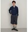 【Kastane】【WHIMSIC】ファインニットスキッパーポロシャツ