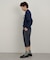 【Kastane】【WHIMSIC】ファインニットスキッパーポロシャツ