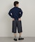 【Kastane】【WHIMSIC】ファインニットスキッパーポロシャツ
