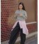【Kastane】【WHIMSIC】ファインニットスキッパーポロシャツ