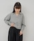 【Kastane】【WHIMSIC】ファインニットスキッパーポロシャツ
