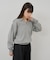 【Kastane】【WHIMSIC】ファインニットスキッパーポロシャツ