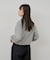 【Kastane】【WHIMSIC】ファインニットスキッパーポロシャツ