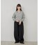 【Kastane】【WHIMSIC】ファインニットスキッパーポロシャツ