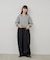 【Kastane】【WHIMSIC】ファインニットスキッパーポロシャツ