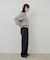 【Kastane】【WHIMSIC】ファインニットスキッパーポロシャツ