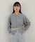 【Kastane】【WHIMSIC】ファインニットスキッパーポロシャツ