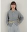 【Kastane】【WHIMSIC】ファインニットスキッパーポロシャツ