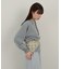 【Kastane】【WHIMSIC】ファインニットスキッパーポロシャツ