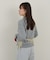 【Kastane】【WHIMSIC】ファインニットスキッパーポロシャツ