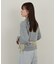 【Kastane】【WHIMSIC】ファインニットスキッパーポロシャツ