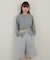 【Kastane】【WHIMSIC】ファインニットスキッパーポロシャツ