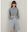 【Kastane】【WHIMSIC】ファインニットスキッパーポロシャツ