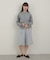 【Kastane】【WHIMSIC】ファインニットスキッパーポロシャツ