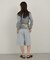 【Kastane】【WHIMSIC】ファインニットスキッパーポロシャツ
