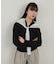 【Kastane】【WHIMSIC】ファインニットスキッパーポロシャツ