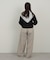 【Kastane】【WHIMSIC】ファインニットスキッパーポロシャツ