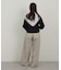 【Kastane】【WHIMSIC】ファインニットスキッパーポロシャツ