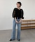 【CAPRICIEUX LE'MAGE】シアースリーブショートカーディガン