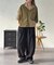 【3点セット】ストレッチナイロンシャツセットアップ