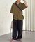 【3点セット】ストレッチナイロンシャツセットアップ