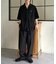 【3点セット】ストレッチナイロンシャツセットアップ