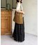 透かし柄ショルダーカゴバッグ