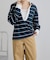 【ear PAPILLONNER】ボーダーポロシャツ【SUM1 STYLE】