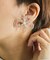 【ear PAPILLONNER】BIGフラワービーズピアス