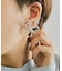 【ear PAPILLONNER】BIGフラワービーズピアス