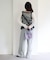 【Kastane】カットアウトスウェットパンツ