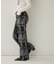 【WHO'S WHO gallery】アソート柄フレアパンツ